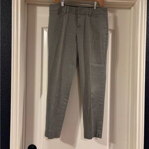 Banana Republic Women’s Light Gray Slacks - Ankle Length